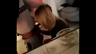 Sexy latitudinarian blonde sperm